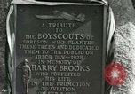 Image Harry Brooks Memorial Tablet Detroit Michigan USA, 1928, de la seconde 51 séquences d'archives historiques vidéo 65675021021