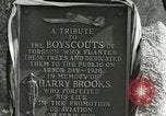 Image Harry Brooks Memorial Tablet Detroit Michigan USA, 1928, de la seconde 54 séquences d'archives historiques vidéo 65675021021