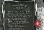 Image Harry Brooks Memorial Tablet Detroit Michigan USA, 1928, de la seconde 62 séquences d'archives historiques vidéo 65675021021