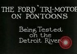 Image of Ford Tri Motor Detroit Michigan USA, 1927, second 6 stock footage video 65675021027