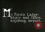 Image of Ford Airport Dearborn Michigan USA, 1928, second 3 stock footage video 65675021050