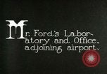 Image of Ford Airport Dearborn Michigan USA, 1928, second 6 stock footage video 65675021050