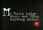 Image of Ford Airport Dearborn Michigan USA, 1928, second 7 stock footage video 65675021050