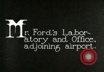 Image of Ford Airport Dearborn Michigan USA, 1928, second 8 stock footage video 65675021050