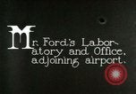 Image of Ford Airport Dearborn Michigan USA, 1928, second 9 stock footage video 65675021050