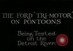 Image of Ford Tri Motor United States USA, 1927, second 1 stock footage video 65675021052