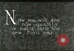 Immagine di Parti di auto Ford United States USA, 1927, secondo 5 filmato di repertorio 65675021055