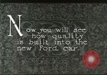 Immagine di Parti di auto Ford United States USA, 1927, secondo 6 filmato di repertorio 65675021055