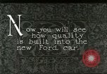 Immagine di Parti di auto Ford United States USA, 1927, secondo 8 filmato di repertorio 65675021055
