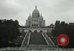 Image of Sacre-Coeur Basilica Paris France, 1956, second 22 stock footage video 65675021094