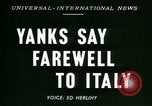 Immagine di Soldati americani Livorno ITALIA, 1947, secondo 3 filmato di repertorio 65675021114