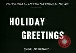 Image of Holiday Greetings Washington DC USA, 1947, second 3 stock footage video 65675021115
