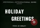 Image of Holiday Greetings Washington DC USA, 1947, second 4 stock footage video 65675021115