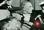 Standbild Franklin Roosevelt Washington DC USA, 1944, aus Sekunde 60 historischem Filmmaterial Videoclip 65675021118