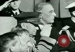Standbild Franklin Roosevelt Washington DC USA, 1944, aus Sekunde 61 historischem Filmmaterial Videoclip 65675021118