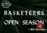 Image of Basketball Match New York United States USA, 1946, second 1 stock footage video 65675021122