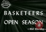 Image of Basketball Match New York United States USA, 1946, second 4 stock footage video 65675021122