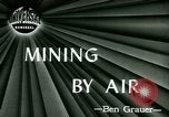 Image Mining par air Siuna Nicaragua, 1946, de la seconde 3 séquences d'archives historiques vidéo 65675021132