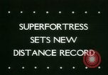 Image of B-29 Superfortress distance record Washington DC USA, 1945, second 33 stock footage video 65675021158