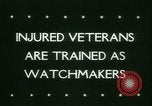 Image of Disabled veterans New York United States USA, 1945, second 4 stock footage video 65675021159