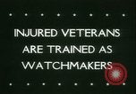 Image of Disabled veterans New York United States USA, 1945, second 5 stock footage video 65675021159