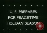 Image of Holiday Parade New York United States USA, 1945, second 3 stock footage video 65675021161