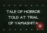 Immagine di General Yamashita trial Manila Filippine, 1945, secondo 1 filmato di repertorio 65675021164
