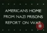 Image of Ship Gripsholm delivers Americans freed from internment by Germany New York City USA, 1944, second 4 stock footage video 65675021166