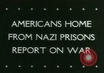 Image of Ship Gripsholm delivers Americans freed from internment by Germany New York City USA, 1944, second 5 stock footage video 65675021166
