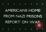 Image of Ship Gripsholm delivers Americans freed from internment by Germany New York City USA, 1944, second 6 stock footage video 65675021166