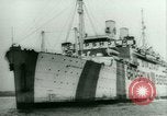 Image of Ship Gripsholm delivers Americans freed from internment by Germany New York City USA, 1944, second 8 stock footage video 65675021166