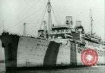 Image of Ship Gripsholm delivers Americans freed from internment by Germany New York City USA, 1944, second 10 stock footage video 65675021166