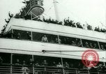 Image of Ship Gripsholm delivers Americans freed from internment by Germany New York City USA, 1944, second 14 stock footage video 65675021166