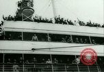 Image of Ship Gripsholm delivers Americans freed from internment by Germany New York City USA, 1944, second 16 stock footage video 65675021166