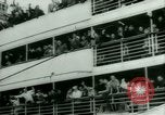 Image of Ship Gripsholm delivers Americans freed from internment by Germany New York City USA, 1944, second 19 stock footage video 65675021166