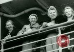 Image of Ship Gripsholm delivers Americans freed from internment by Germany New York City USA, 1944, second 22 stock footage video 65675021166
