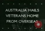 Standbild Australian veterans Parade Sydney Australien, 1944, aus Sekunde 1 historischem Filmmaterial Videoclip 65675021167