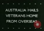 Standbild Australian veterans Parade Sydney Australien, 1944, aus Sekunde 3 historischem Filmmaterial Videoclip 65675021167