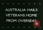 Standbild Australian veterans Parade Sydney Australien, 1944, aus Sekunde 5 historischem Filmmaterial Videoclip 65675021167