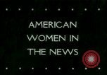 Standbild Eleanor Roosevelt Puerto Rico, 1944, aus Sekunde 1 historischem Filmmaterial Videoclip 65675021168