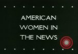 Standbild Eleanor Roosevelt Puerto Rico, 1944, aus Sekunde 4 historischem Filmmaterial Videoclip 65675021168