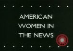 Standbild Eleanor Roosevelt Puerto Rico, 1944, aus Sekunde 6 historischem Filmmaterial Videoclip 65675021168