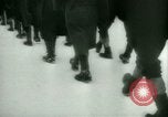 Standbild deutschen Gefangenen arbeiten im Schnee Northern United States USA, 1944, aus Sekunde 13 historischem Filmmaterial Videoclip 65675021169