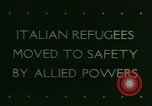 Immagine di Profughi italiani evacuare Italia, 1944, secondo 3 filmato di repertorio 65675021170