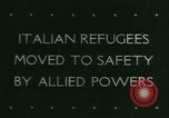 Immagine di Profughi italiani evacuare Italia, 1944, secondo 4 filmato di repertorio 65675021170