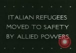 Immagine di Profughi italiani evacuare Italia, 1944, secondo 5 filmato di repertorio 65675021170