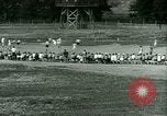 Immagine di Italiano e Tedesco POWs play sports United States USA, 1944, secondo 24 filmato di repertorio 65675021177