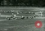 Immagine di Italiano e Tedesco POWs play sports United States USA, 1944, secondo 35 filmato di repertorio 65675021177