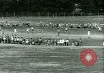 Immagine di Italiano e Tedesco POWs play sports United States USA, 1944, secondo 46 filmato di repertorio 65675021177