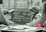 Image of Prisoner Interrogation Vallery France, 1944, second 5 stock footage video 65675021185
